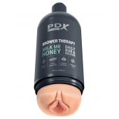 Телесный мастурбатор-вагина Shower Therapy Milk Me Honey - Pipedream - в Нижнекамске купить с доставкой