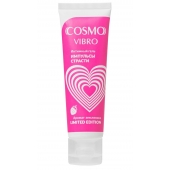 Возбуждающий гель на водно-силиконовой основе Cosmo Vibro с ароматом земляники - 50 гр. - Биоритм - купить с доставкой в Нижнекамске