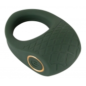 Зеленое эрекционное виброкольцо Luxurious Vibro Cock Ring - Orion - в Нижнекамске купить с доставкой