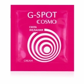 Стимулирующий интимный крем для женщин Cosmo G-spot - 2 гр. - Биоритм - купить с доставкой в Нижнекамске