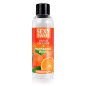 Массажное масло Sexy Sweet Fresh Orange с ароматом апельсина и феромонами - 75 мл. - Биоритм - купить с доставкой в Нижнекамске