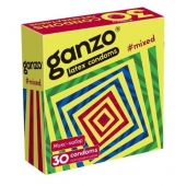 Микс-набор из 30 презервативов Ganzo Mixed - Ganzo - купить с доставкой в Нижнекамске