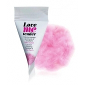 Съедобное согревающее массажное масло Love Me Tender Cotton Candy с ароматом сладкой ваты - 10 мл. - Love to Love - купить с доставкой в Нижнекамске