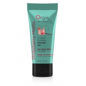 Съедобный интимный гель Orgie Lube Tube Cocktail Strawberry Mojito - 50 мл. - ORGIE - купить с доставкой в Нижнекамске