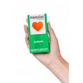Презервативы анатомической формы Masculan Anatomic - 10 шт. - Masculan - купить с доставкой в Нижнекамске