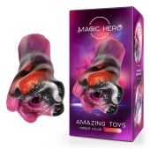 Разноцветный фантазийный мастурбатор - Bior toys - в Нижнекамске купить с доставкой