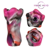Разноцветный фантазийный мастурбатор - Bior toys - в Нижнекамске купить с доставкой