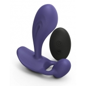 Темно-синий вибромассажер Witty P G Vibrator with Remote Control - Love to Love - в Нижнекамске купить с доставкой