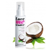 Съедобное согревающее массажное масло Love Me Tender Cocos с ароматом кокоса - 100 мл. - Love to Love - купить с доставкой в Нижнекамске
