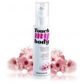 Силиконовый лубрикант 2-в-1 Touch My Body с ароматом вишнёвого цвета - 100 мл. - Love to Love - купить с доставкой в Нижнекамске
