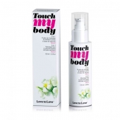 Силиконовый лубрикант 2-в-1 Touch My Body с ароматом моной - 100 мл. - Love to Love - купить с доставкой в Нижнекамске