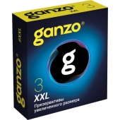 Презервативы увеличенного размера Ganzo XXL - 3 шт. - Ganzo - купить с доставкой в Нижнекамске