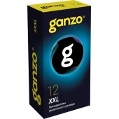Презервативы увеличенного размера Ganzo XXL - 12 шт. - Ganzo - купить с доставкой в Нижнекамске