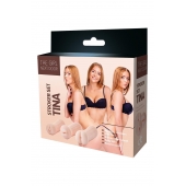 Набор из 3 мастурбаторов The Girl Next Door Tina - Dream Toys - в Нижнекамске купить с доставкой