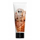 Лубрикант на водной основе OYO Aroma Gel Ice Cream с ароматом пломбира - 75 мл. - OYO - купить с доставкой в Нижнекамске