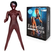 Темнокожая секс-кукла Шарлиз с 3 рабочими отверстиями - Erowoman-Eroman - в Нижнекамске купить с доставкой