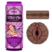 Коричневый мастурбатор-вагина Pleasure Brew Masturbator-Wild Ale в банке - Lovetoy - в Нижнекамске купить с доставкой
