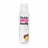 Массажная хрустящая пенка Tickle my body с ароматом маракуйи - 150 мл. - Love to Love - купить с доставкой в Нижнекамске