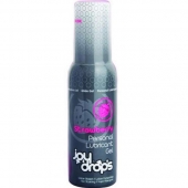 Смазка на водной основе со вкусом клубники JoyDrops Strawberry - 100 мл. - JoyDrops - купить с доставкой в Нижнекамске