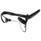 Женский страпон с вагинальной пробкой - 15 см. - Orion - купить с доставкой в Нижнекамске