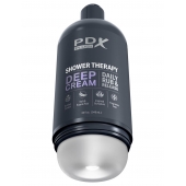 Мастурбатор в бутылке Shower Therapy Deep Cream - Pipedream - в Нижнекамске купить с доставкой