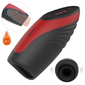 Черно-красный вибромастурбатор King Arthur - S-HANDE - в Нижнекамске купить с доставкой