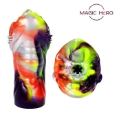 Яркий фантазийный мастурбатор - Bior toys - в Нижнекамске купить с доставкой