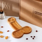 Деревянное блюдо для подачи в форме члена (32,5 х 20 х 1,7 см) - Сима-Ленд - купить с доставкой в Нижнекамске