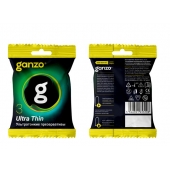 Ультратонкие презервативы Ganzo Ultra thin в мягкой упаковке - 3 шт. - Ganzo - купить с доставкой в Нижнекамске