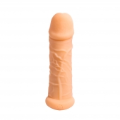 Телесный фаллоудлинитель Extra Size Bubbles - 15,5 см. - Lola Games - в Нижнекамске купить с доставкой