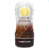 Прозрачный текстурированный мастурбатор Vacuum Cup Masturbator Stellar - Baile - в Нижнекамске купить с доставкой