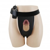 Полый вибрострапон на регулируемых трусиках Draven - 17,5 см. - Baile - купить с доставкой в Нижнекамске