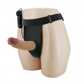 Полый вибрострапон на регулируемых трусиках Draven - 17,5 см. - Baile - купить с доставкой в Нижнекамске