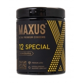 Презервативы с точками и рёбрами MAXUS Special - 12 шт. - Maxus - купить с доставкой в Нижнекамске
