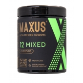 Презервативы MAXUS Mixed - 12 шт. - Maxus - купить с доставкой в Нижнекамске