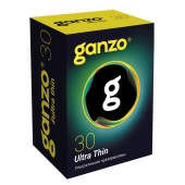 Супертонкие презервативы Ganzo Ultra thin - 30 шт. - Ganzo - купить с доставкой в Нижнекамске