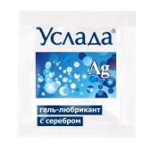 Гель-лубрикант «Услада с серебром» - 3 гр. - Биоритм - купить с доставкой в Нижнекамске