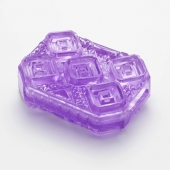 Фиолетовый мастурбатор-стимулятор Tenga Uni Amethyst - Tenga - в Нижнекамске купить с доставкой