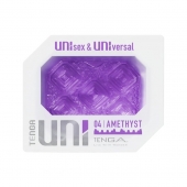 Фиолетовый мастурбатор-стимулятор Tenga Uni Amethyst - Tenga - в Нижнекамске купить с доставкой