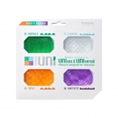 Набор из 4 мастурбаторов-стимуляторов Tenga Uni Variety Pack - Tenga - в Нижнекамске купить с доставкой