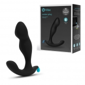 Черный утяжеленный анальный стимулятор Rocker Plug - 12 см. - b-Vibe - в Нижнекамске купить с доставкой