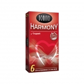 Гладкие презервативы Domino Harmony - 6 шт. - Domino - купить с доставкой в Нижнекамске