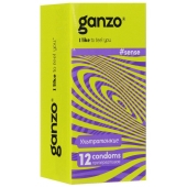 Тонкие презервативы для большей чувствительности Ganzo Sence - 12 шт. - Ganzo - купить с доставкой в Нижнекамске