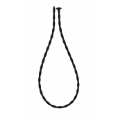 Черный уретральный массажер Glide Extra Small - 30 см. - Lola Games - купить с доставкой в Нижнекамске