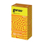 Ароматизированные презервативы Ganzo Juice - 12 шт. - Ganzo - купить с доставкой в Нижнекамске