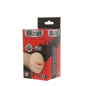 Нежный мастурбатор-ротик REALSTUFF 5INCH MASTURBATOR BJ - Dream Toys - в Нижнекамске купить с доставкой