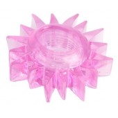 Розовое эрекционное кольцо - Toyfa Basic - в Нижнекамске купить с доставкой