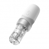 Белый автоматический мастурбатор Extra Sauce - Sauce - в Нижнекамске купить с доставкой