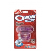 Фиолетовое эрекционное виброкольцо OWOW PURPLE - Screaming O - в Нижнекамске купить с доставкой