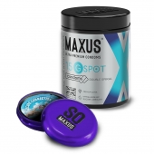 Гладкие презервативы Maxus G spot с двойной спиралью - 15 шт. - Maxus - купить с доставкой в Нижнекамске